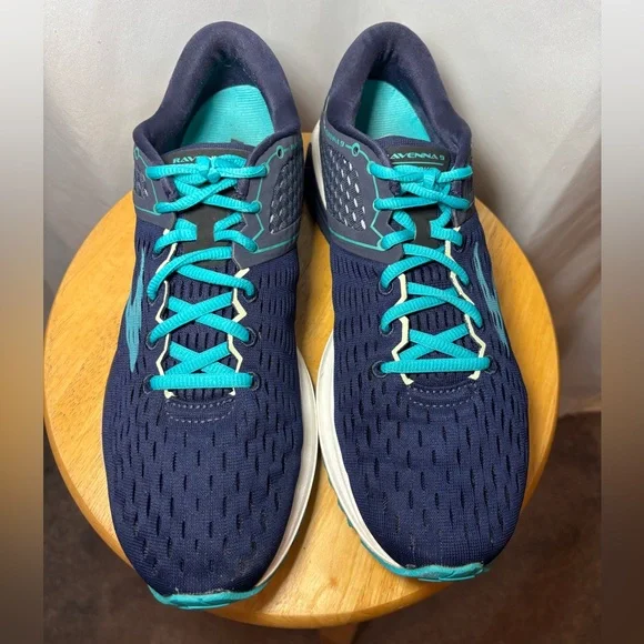 Brooks Ravenna 9 Women’s Size 10 Running Shoes Blue Teal Lightweight EUC - Picture 7 of 9